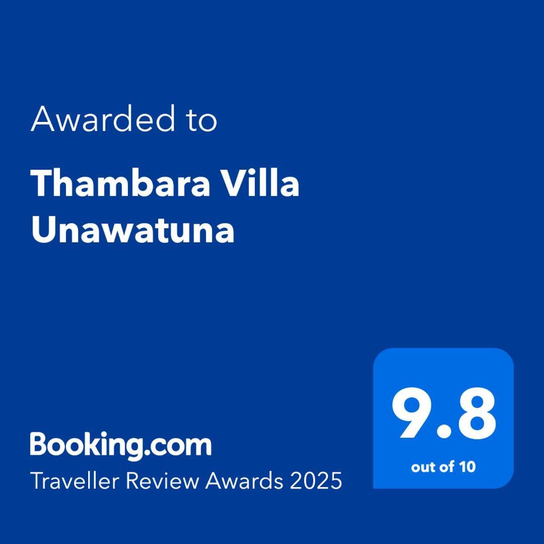 Thambara Villa อูนาวาตูนา ภายนอก รูปภาพ